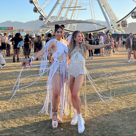 Sequin and Beaded fringe dress - Picture 5 of 7